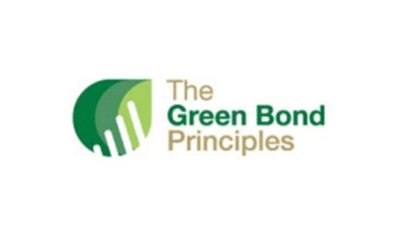 Logo mit dem Text Green Bond Pinciples