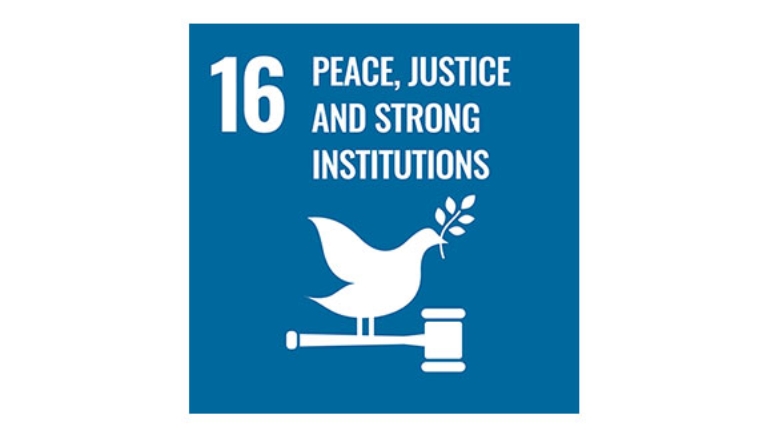 Goal 16: Peace, justice and strong institutions
