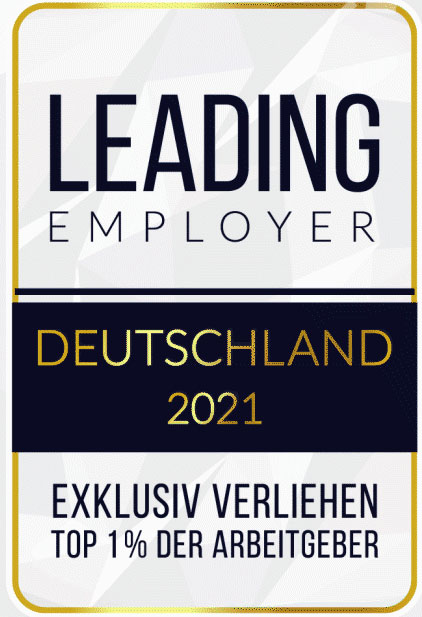 Siegel Leading Employer Deutschland 2021