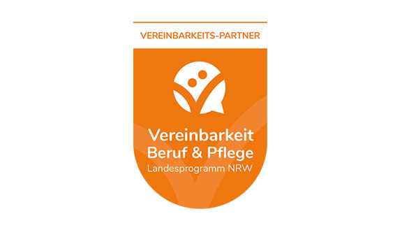 Logo Landesprogramm Vereinbarkeit Beruf & Pflege in NRW