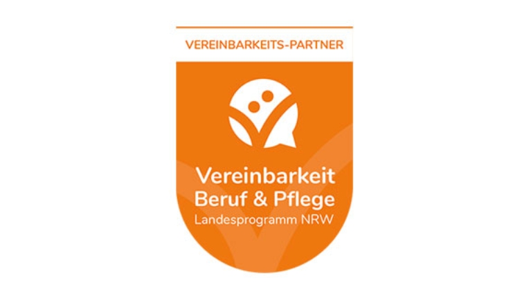 Logo Landesprogramm Vereinbarkeit Beruf & Pflege in NRW