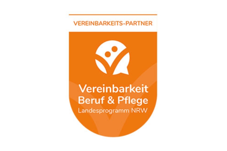 Logo Landesprogramm Vereinbarkeit Beruf & Pflege in NRW