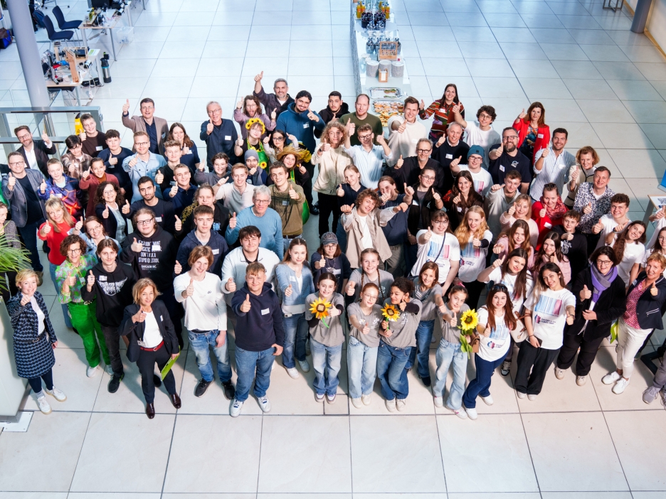 DIGIGREEN 2025 Preisverleihung in der NRW.BANK Düsseldorf am 20.03.2025. Im Foto: Alle Teilnehmerinnen und Teilnehmer