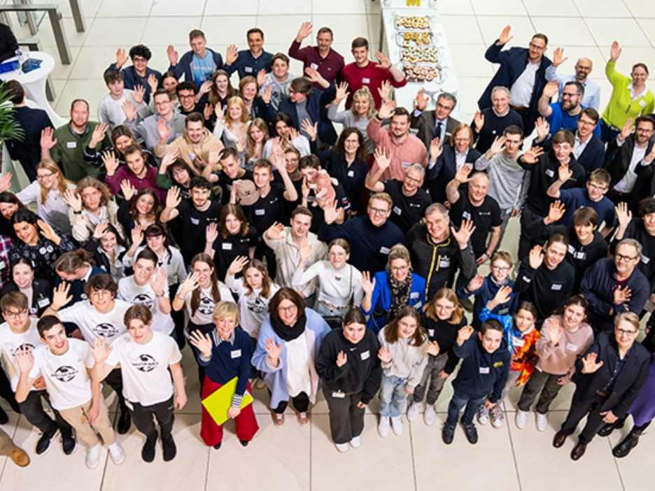 DIGIGREEN 2024 Preisverleihung in der NRW.BANK Düsseldorf am 7.3.2024. Im Foto: Alle Teilnehmerinnen und Teilnehmer