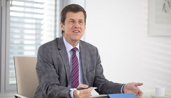 NRW.BANK-Vorstandsvorsitzender Eckhard Forst