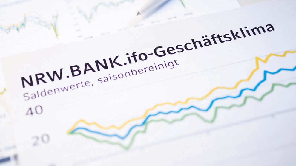 Statistiken aus dem NRW.BANK.ifo Geschäftsklimabericht