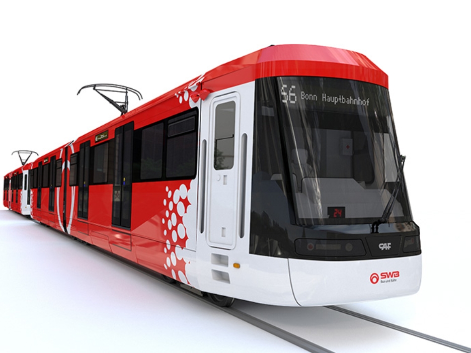 Ein digitales Render-Bild der neuen Stadtbahn.