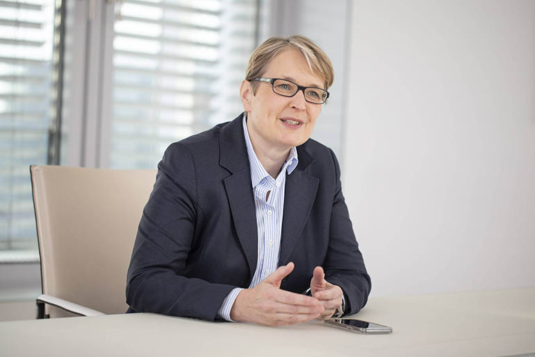 Portrait von NRW.BANK-Vorstandsmitglied Gabriela Pantring