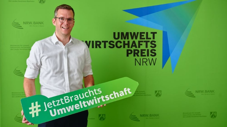 Porträt der Nominierten für den Umweltwirtschaftspreis 2026: Cleansort