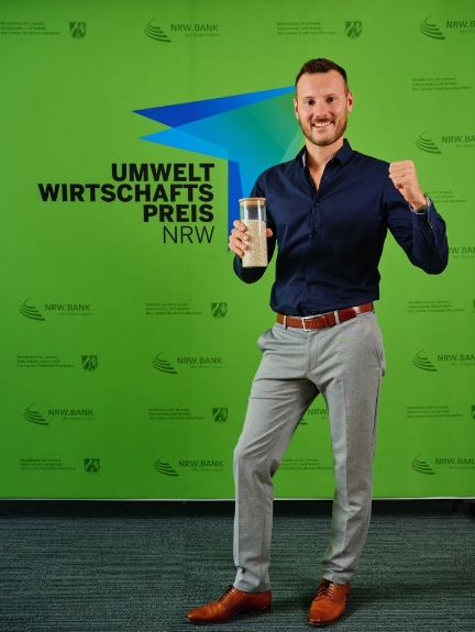 Porträt der Nominierten für den Umweltwirtschaftspreis 2026: Nature Compound
