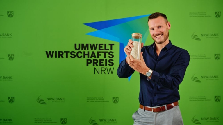 Porträt der Nominierten für den Umweltwirtschaftspreis 2026: Nature Compound