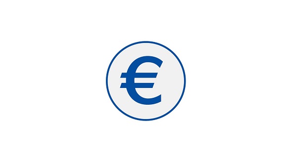 Illustration einen Eurozeichens