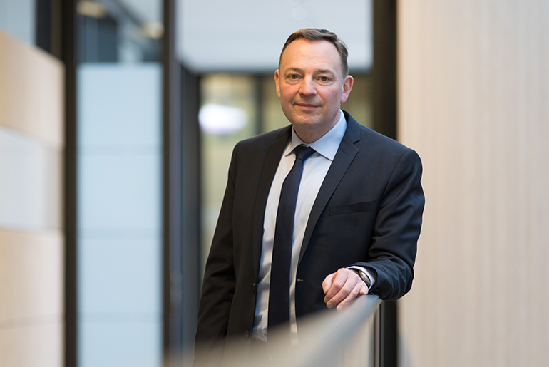 Thomas Stausberg leitet die Wohnraumförderung der NRW.BANK