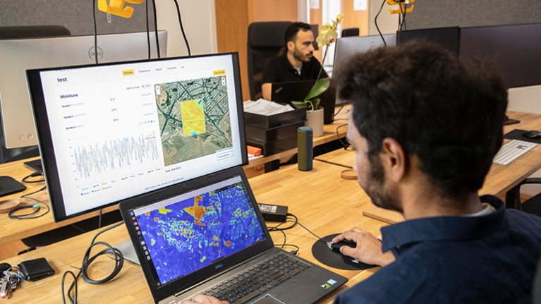 Die verarbeiteten Analysedaten geben Auskunft über die Beschaffenheit des Bodens.