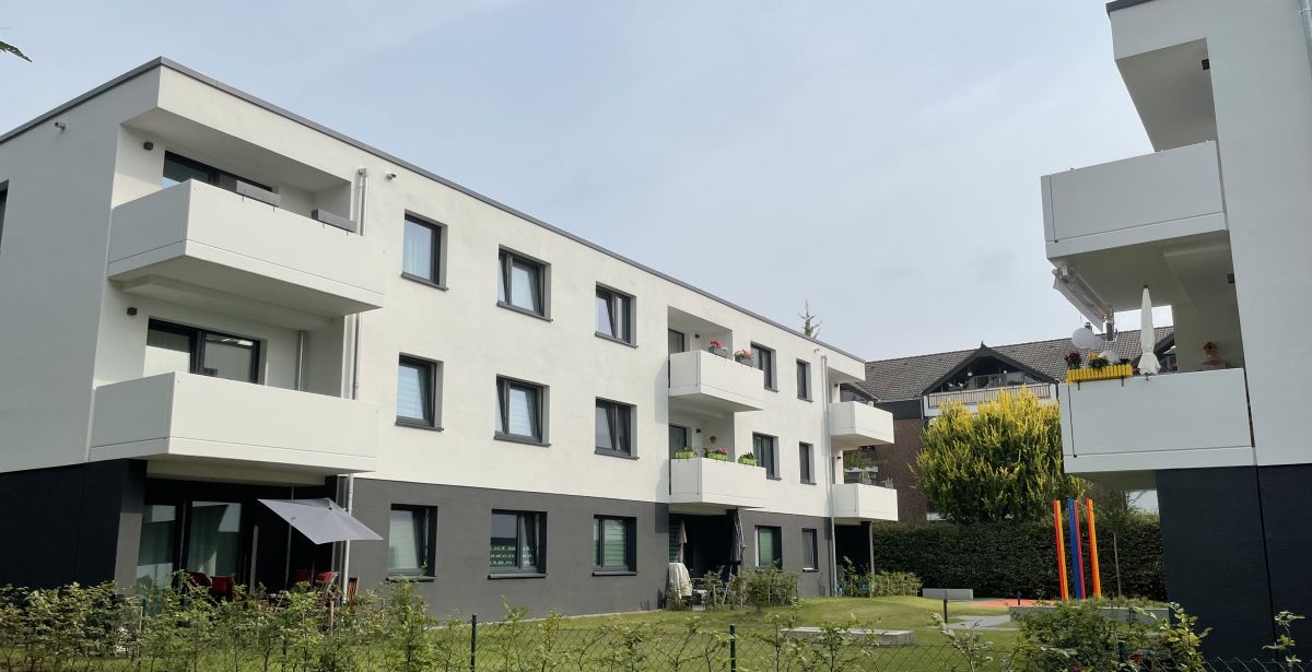 Ein Haus, gefördert durch die Wohnraumförderung der NRW.BANK.