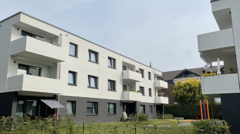 Ein Haus, gefördert durch die Wohnraumförderung der NRW.BANK.