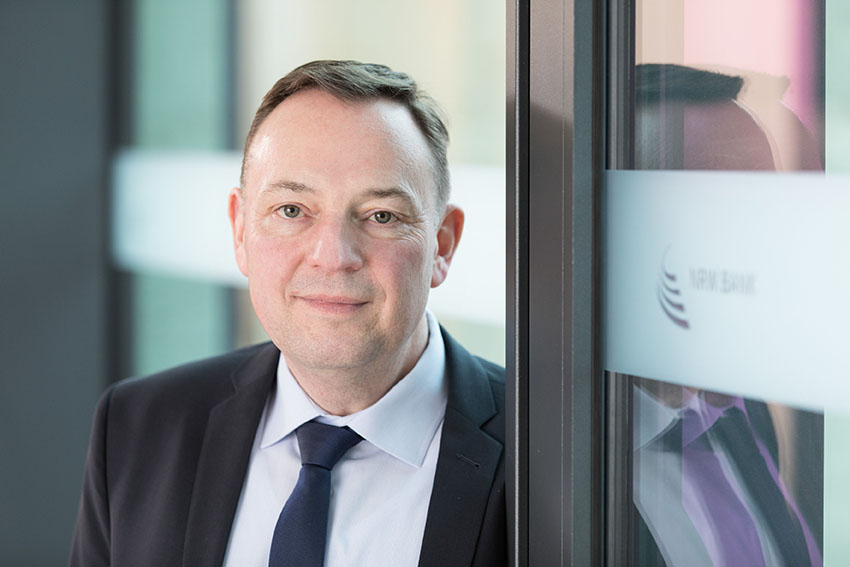 Portrait Thomas Stausberg, Leiter Wohnraumförderung der NRW.BANK