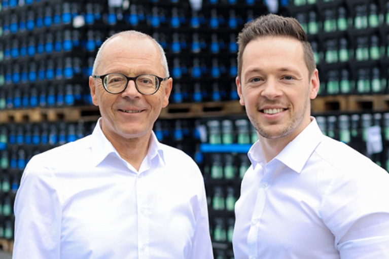 Stiftsquelle-Geschäftsführer Michael und Sebastian Brodmann