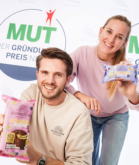 Porträt der Nominierten für MUT – DER GRÜNDUNGSPREIS NRW 2025 Glowkitchen