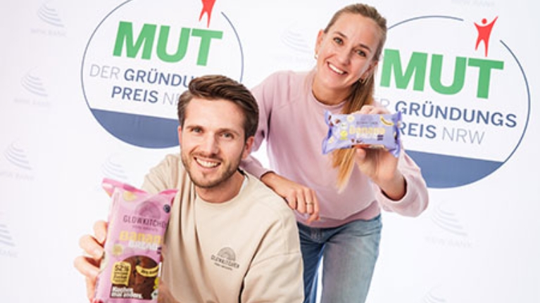 Porträt der Nominierten für MUT – DER GRÜNDUNGSPREIS NRW 2025 Glowkitchen