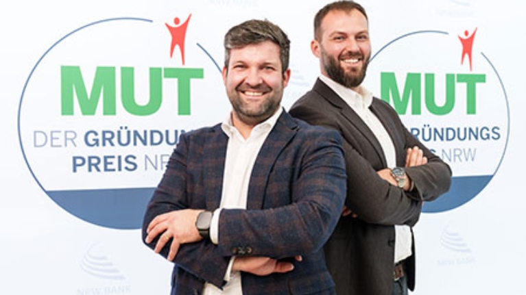 Porträt der Nominierten für MUT – DER GRÜNDUNGSPREIS NRW 2025 Nanocoat