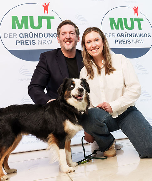 Porträt der Nominierten für MUT – DER GRÜNDUNGSPREIS NRW 2025 Revierpfoten