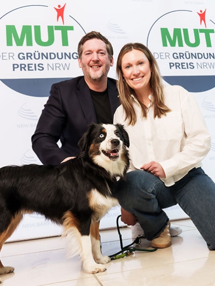 Porträt der Nominierten für MUT – DER GRÜNDUNGSPREIS NRW 2025 Revierpfoten