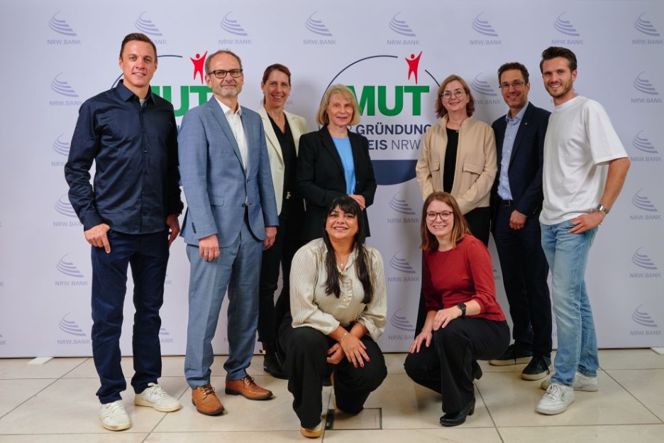 Die Jury von MUT – DER GRÜNDUNGSPREIS NRW 2026