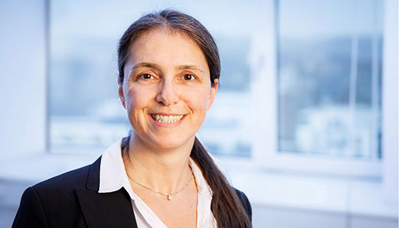Das Bild zeigt Miriam Bieganski. Sie unterstützte die Stadt Lünen im Namen der NRW.BANK beim Risikomanagement.