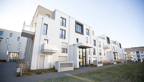 Reihenhäuser des Carlswerkquartiers in Köln