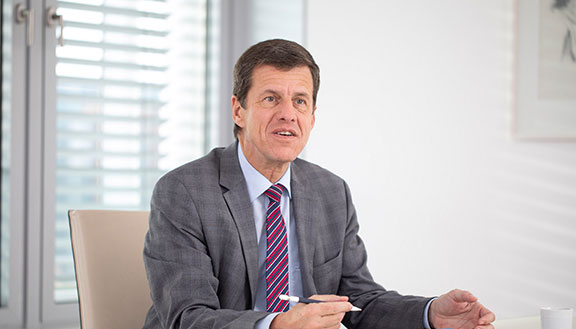 Eckhard Forst, Vorstandsvorsitzender der NRW.BANK
