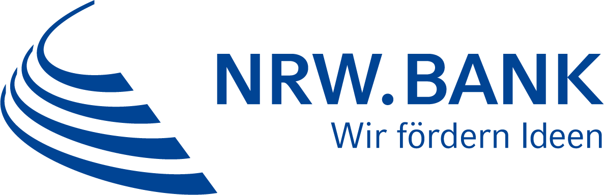 Blaues NRW.BANK Logo