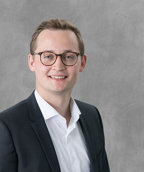Portrait von Phillip Leidig aus dem Venture-Capital-Team der NRW.BANK