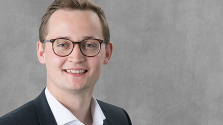 Portrait von Phillip Leidig aus dem Venture-Capital-Team der NRW.BANK