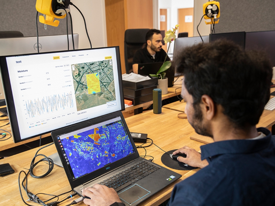 Die verarbeiteten Analysedaten geben Auskunft über die Beschaffenheit des Bodens.