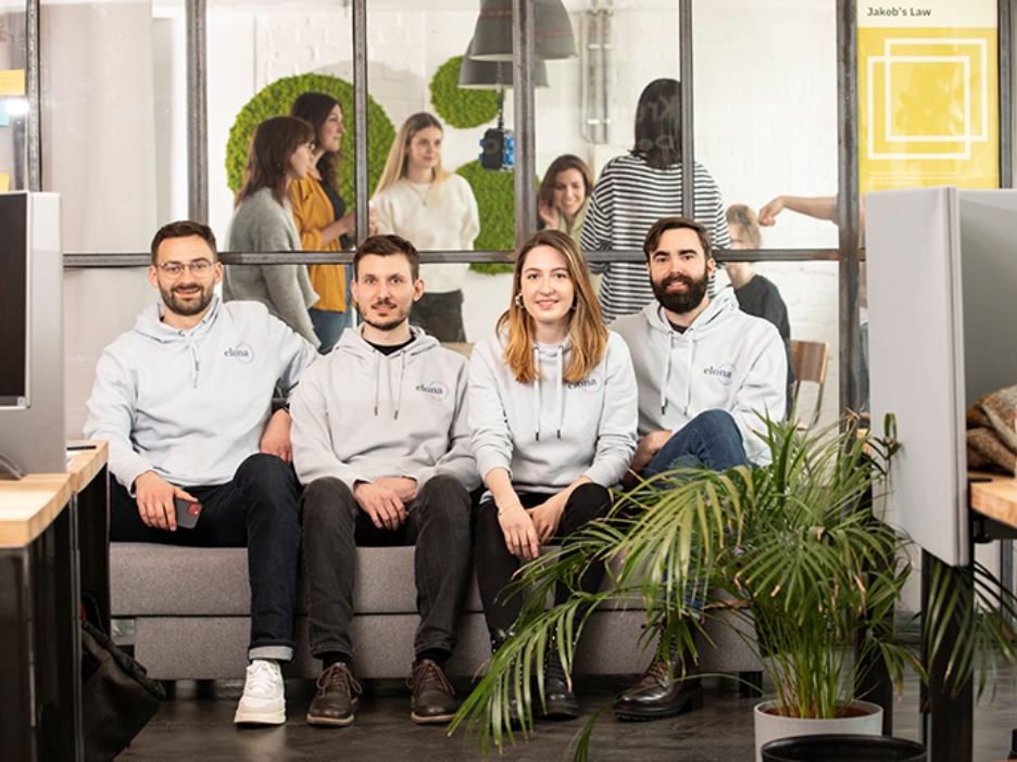 Das Gründer-Team von Elona Health