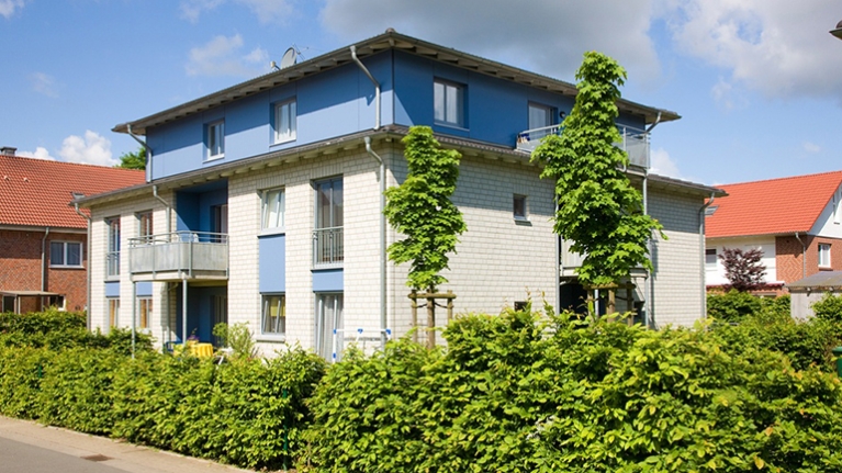 Wohnraum für für Alleinerziehende und junge Familien.